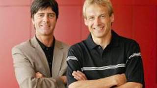 Jürgen Klinsmann (r.) und Joachim Löw © Bongarts