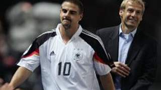 Auch über das Comeback von Sebastian <br>Deisler freute sich Jürgen Klinsmann © Bongarts