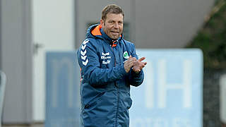 Hält mit Greuther Fürth St. Pauli auf Abstand: Trainer Frank Kramer © Bongarts/GettyImages
