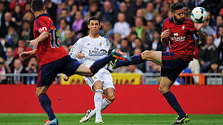 Doppeltorschütze: Cristiano Ronaldo (M.) © Bongarts/GettyImages