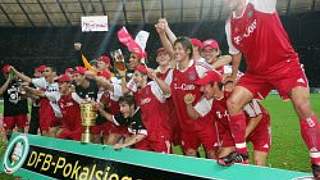 DFB-Pokalsieger 2005: Bayern München © Bongarts/Getty-Images