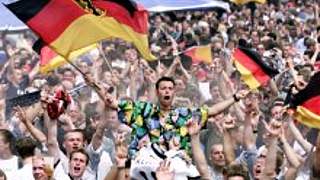 Fans der deutschen Nationalmannschaft © Bongarts/Getty-Images