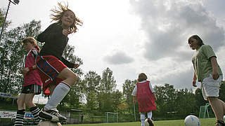 In 2010: 1.050.301 women and girls are members of the DFB © Bongarts/GettyImages