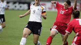 Spielszene der Frauen-Nationalmannschaft © Bongarts/Getty-Images