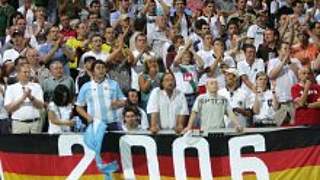 Fans der Nationalmannschaft © Bongarts/Getty-Images