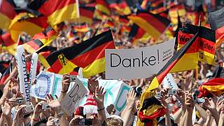 Deutsche Fans im WM-Fieber © Foto: Bongarts/GettyImages