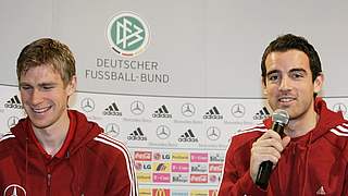 Per Mertesacker (l.) und Christoph Metzelder © Bongarts/GettyImages