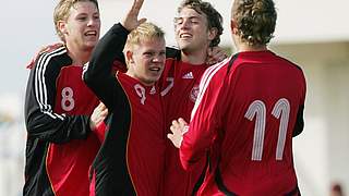 Die U 17 ist in Korea angekommenSpielszene aus dem U17-Spiel gegen England beim Turnier in Portugal © Bongarts/GettyImages