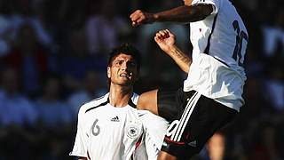 Dennis Aogo (r.) traf doppelt für die deutsche U 21 © Bongarts/GettyImages