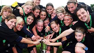 Der FCR 2001 Duisburg ist B-Juniorinnen-Meister 2007 © Foto: Bongarts/GettyImages
