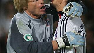 Oliver Kahn und Miroslav Klose © Bongarts/GettyImages