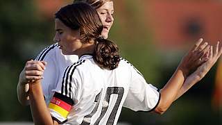 Jennifer Maroszan (v.) und Johanna Elsig © Bongarts/GettyImages