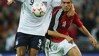 National team player Philipp Lahm (r.) in action © Bongarts/GettyImages
