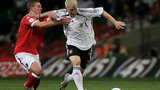 In Cardiff nicht zu stoppen: Bastian Schweinsteiger (r.) © Bongarts/GettyImages