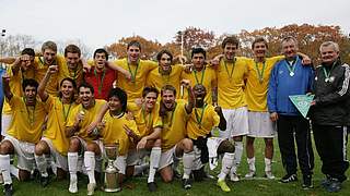 Das Team vom Niederrhein gewinnt den U 21-Länderpokal © Bongarts/GettyImages