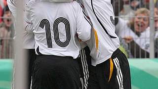 Jubel bei der deutschen Mannschaft © Bongarts/GettyImages