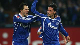 Kevin Kuranyi and Heiko Westermann (l.) scored for Schalke © Bongarts/GettyImages