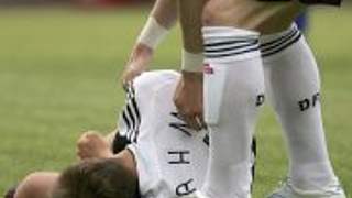 Philipp Lahm<br>nach seiner Verletzung © Bongarts/Getty-Images