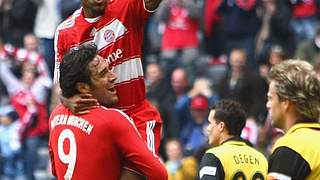 Luca Toni and Ze Roberto scored for Bayern © Bongarts/GettyImages