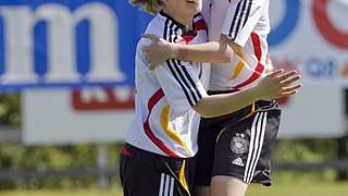 Jubel bei der deutschen Mannschaft ©  Bongarts/GettyImages