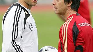 Joachim Löw und Michael Ballack © 