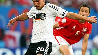 Torschütze Lukas Podolski © Bongarts/GettyImages 