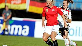 Simone Laudehr (r.) im Zweikampf © Bongarts/GettyImages