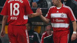 Miroslav Klose und Franck Ribery von Bayern München © Bongarts/GettyImages