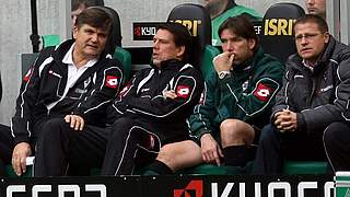 Hans Meyer (l.) ist zurück auf der Gladbacher Bank © Bongarts/GettyImages