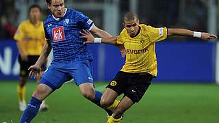 Mohamed Zidan (r.) scored for Dortmund © Bongarts/GettyImages