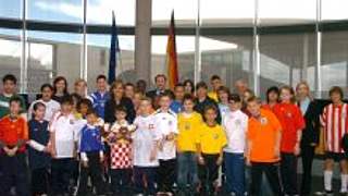 Die Teilnehmer des Kindersportgipfels © Deutscher Bundestag