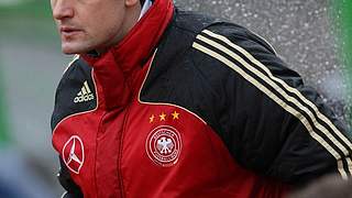 DFB-Trainer Heiko Herrlich beim Spiel in Konzani © Bongarts/GettyImages