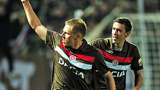 Doppelpack für die Spitze: St. Pauli-Stürmer Rouwen Hennings © Bongarts/GettyImages