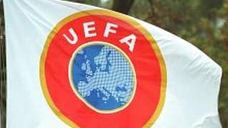 Das Logo der UEFA © Bongarts/Getty Images