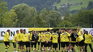 Mit 22 Spielern im Trainingslager: der BVB © imago