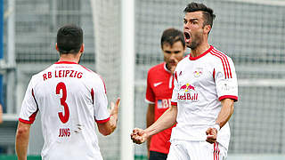 Verlässt RB Leipzig: Bastian Schulz (r.) © Bongarts/GettyImages