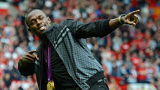 Fußballer? Warum nicht: Usain Bolt wünscht sich eine Zweitkarriere © Bongarts/GettyImages