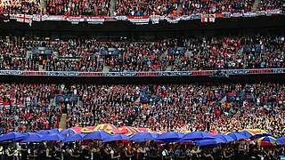 Hier wollen sie hin: Das Wembley-Stadion © Bongarts/GettyImages