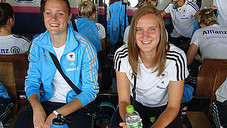 Auf Reisen: die U 20-Frauen bei der WM © DFB