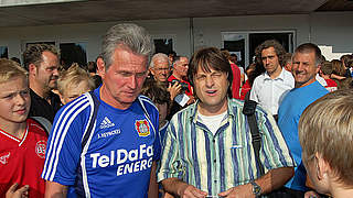 Prominenter Gast beim Bahlinger SC: Ex-Bayer-Trainer Jupp Heynckes © Bahlinger SC