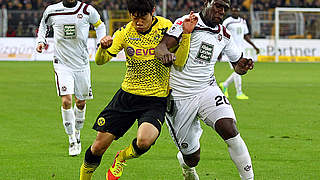 Erzielte das 1:0 gegen Kaiserlautern: Dortmunds Shinji Kagawa (l.) © Bongarts/GettyImages