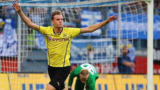 Torjubel in der 3. Liga: Marvin Ducksch (l.) © imago