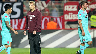 Frust bei Fortuna: Trainer Mike Büskens will nun drei Punkte gegen Bochum © Bongarts/GettyImages