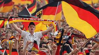 Fans der deutschen Nationalmannschaft © 