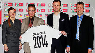 Verlängern ihre Partnerschaft: der DFB und sein Premiumpartner Coca-Cola © Coca-Cola