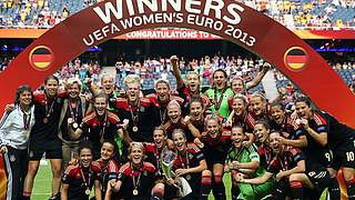 Achter EM-Titel für Deutschlands Fußball-Frauen. © Bongarts/GettyImages