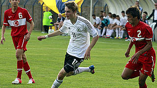 Niederlage in der Türkei: Porath mit der U 16 © Bongarts/GettyImages