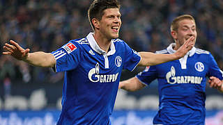 Wieder einmal nicht zu stoppen: Schalkes  Klaas-Jan Huntelaar (l.) © Bongarts/GettyImages