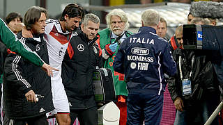 Im Testspiel gegen Italien verletzt: Khedira © Bongarts/GettyImages