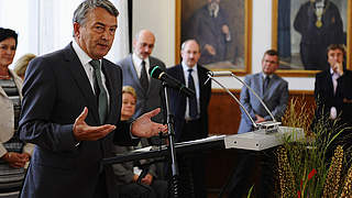 Wolfgang Niersbach: "Ein starkes Zeichen" © Bongarts/GettyImages